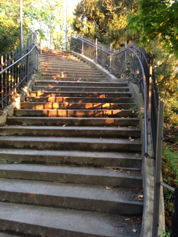 Bild einer Treppenanlage in Stuttgart
